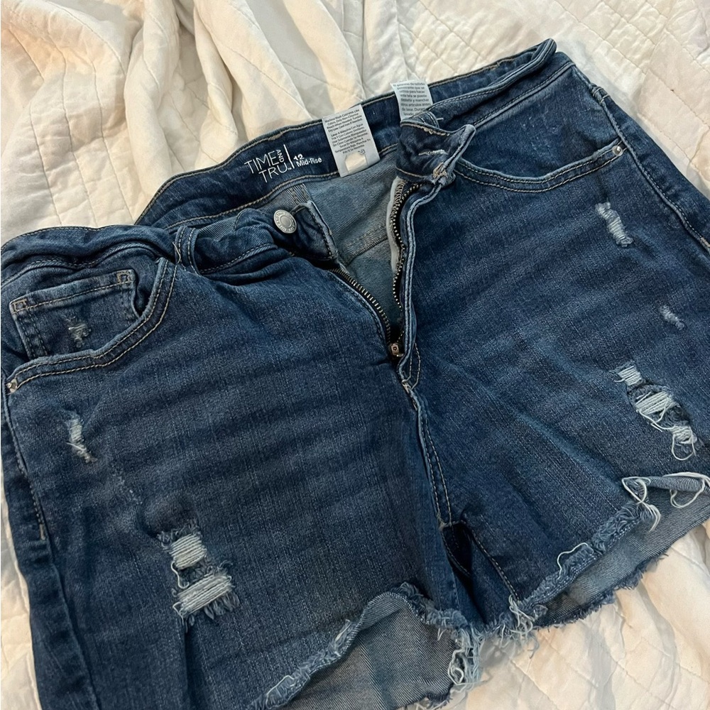 Time and Tru Women's Blue Jean Shorts